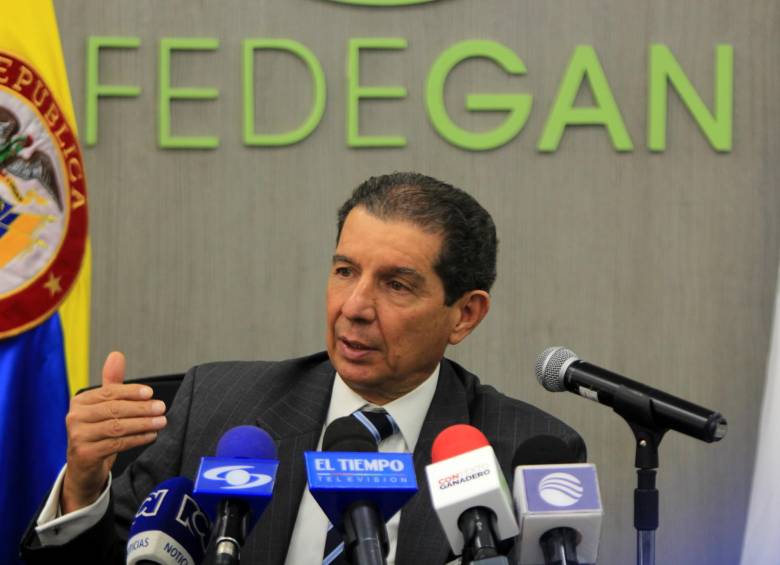 El presidente de Fedegán, José Félix Lafaurie. FOTO Colprensa