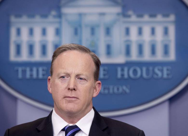 Sean Spicer, portavoz saliente de la Casa Blanca. FOTO EFE