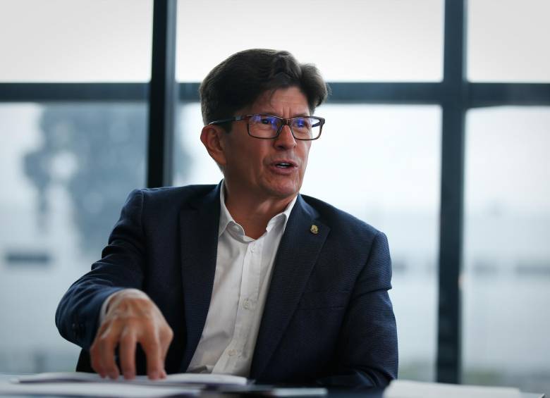 El director de la Unidad Nacional de Gestión de Riesgo Carlos Iván Márquez. Foto. Colprensa. 