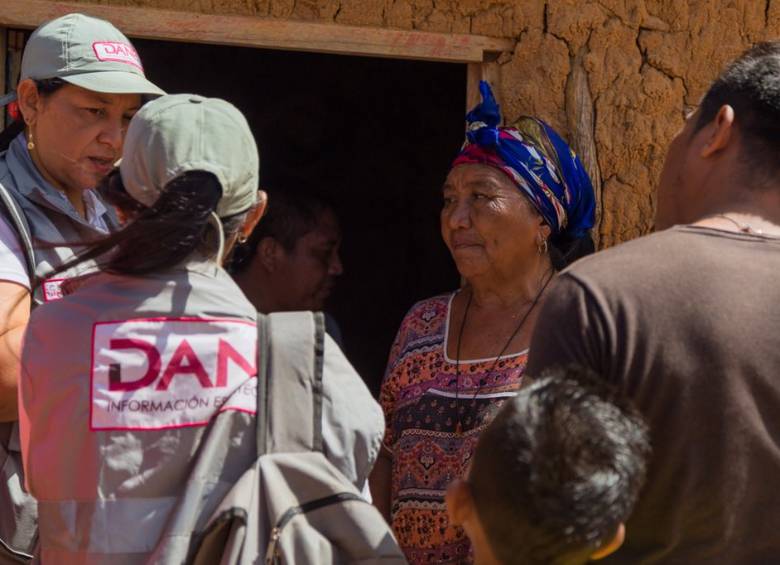 Aún falta por cerrar la información de 57 municipios del país, dijo el DANE. FOTO Cortesía DANE