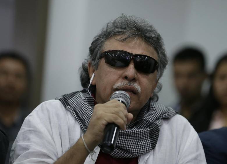 Jesús Santrich tiene una petición de extradición a Estados Unidos. FOTO Colprensa