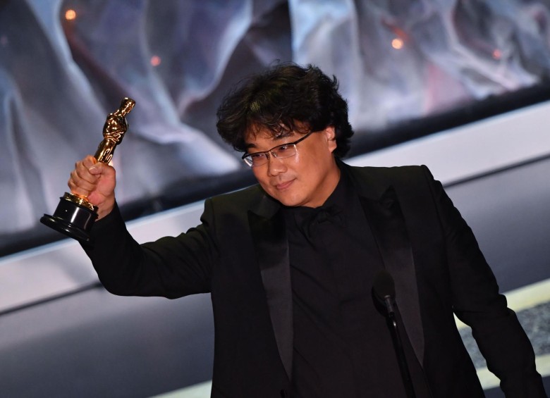 Boon Jong-ho, con Parásito, ya ha ganado como Mejor película extranjera, mejor guion original y mejor director. FOTO AFP