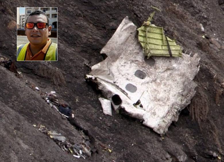 Los fallecidos son Luis Eduardo Medrano Aragón (foto) y María del Pilar Tejada. FOTO AFP y Fundación Universitaria de Popayán. 