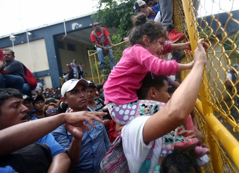 Frontera de Guatemala y México. FOTO: REUTERS 