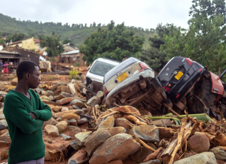 El ciclón afectó el sur de África durante el fin de semana, dejando localidades destruidas y pueblos bajo el agua. FOTO Reuters