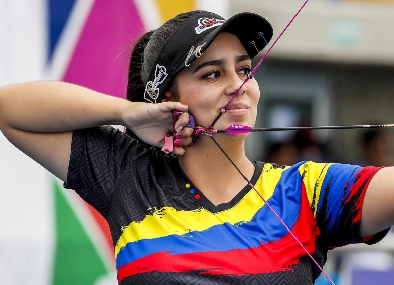 Sara López, número uno del mundo en tiro con arco. Foto: Jaime Pérez Munévar