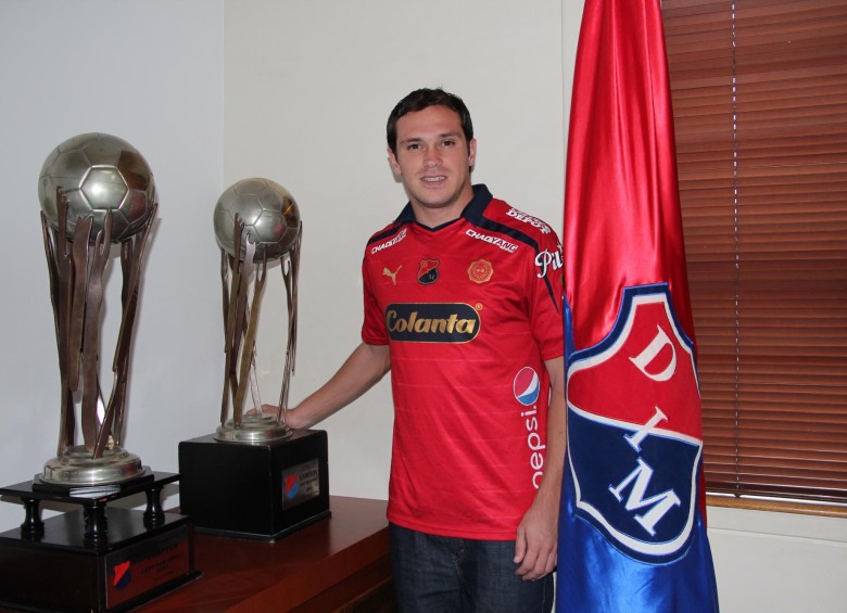 Hernán Hechalar es un convencido de que Independiente Medellín será animador de la Liga Águila 2015-1. FOTO cortesía dim