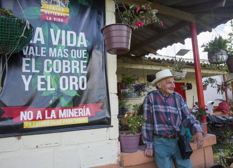 Campesinos habían hecho campaña en contra de la minería en su territorio. FOTO EDWIN BUSTAMANTE