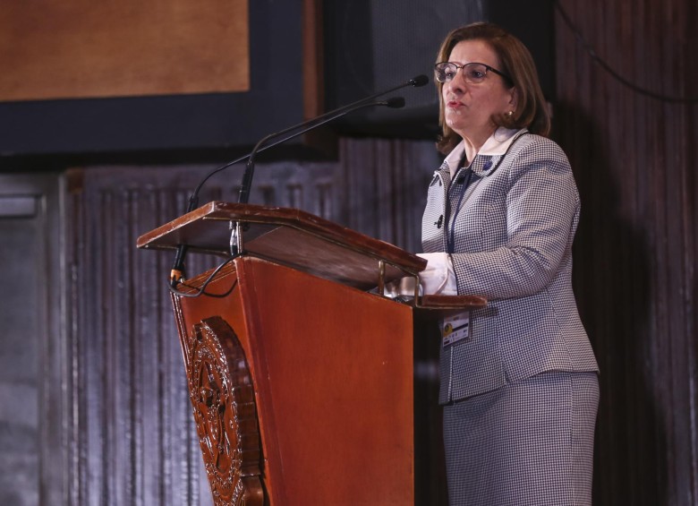 Margarita Cabello Blanco Ministra de Justicia y del Derecho. FOTO COLPRENSA