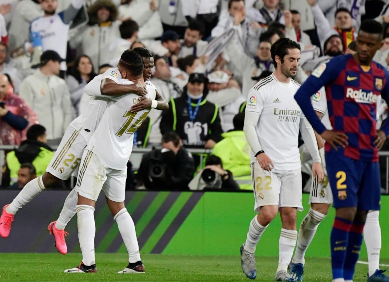 Real Madrid y Barcelona disputan un nuevo clásico español. FOTO AP