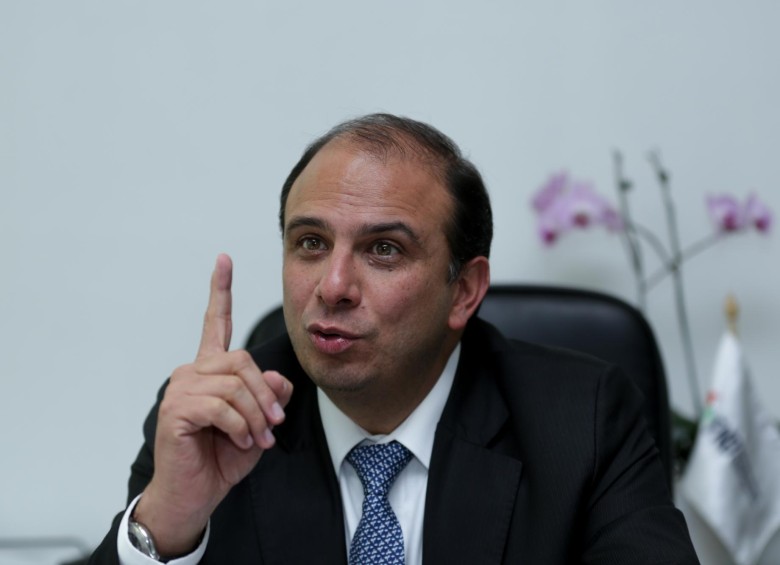 El director de la Federación Nacional de Departamentos, Carlos Camargo Assis. FOTO Colprensa