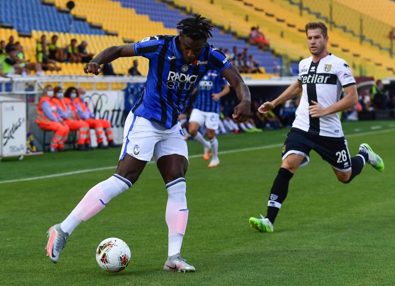 Duván Zapata es una de las figuras de la temporada en Italia. FOTO AFP