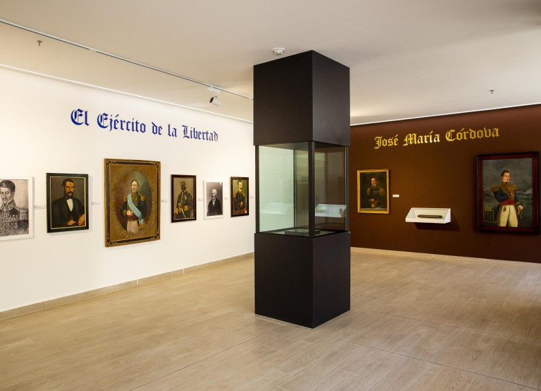 Esta es la sala dispuesta para exhibir la joya en el nuevo Museo de Arte de Rionegro.