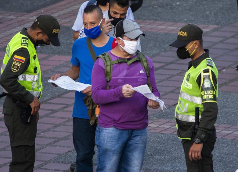 Las personas autorizadas en la plataforma nueva no tendrán problemas para pasar los puestos de control. FOTO: CARLOS VELÁSQUEZ
