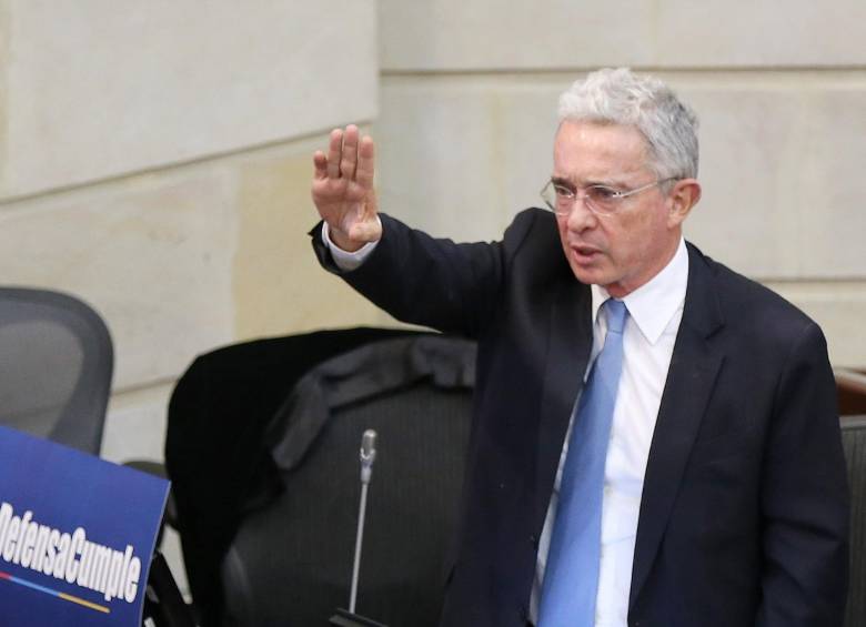 El expresidente Álvaro Uribe. FOTO COLPRENSA