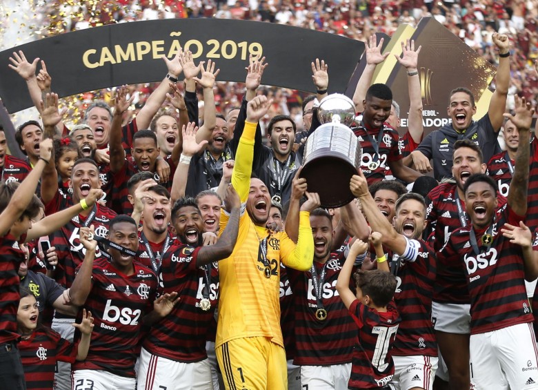 Flamengo, campeón de la Copa Libertadores 2019. FOTO AFP