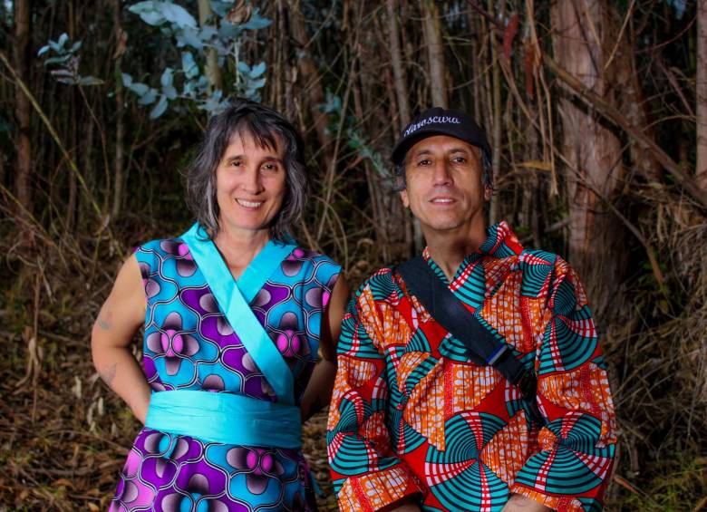 Andrea Echeverri y Héctor Buitrago han enviado mensajes de defensa del medio ambiente en varias producciones discográficas. Una de ellas fue Río. FOTO cortesía juan andrés moreno