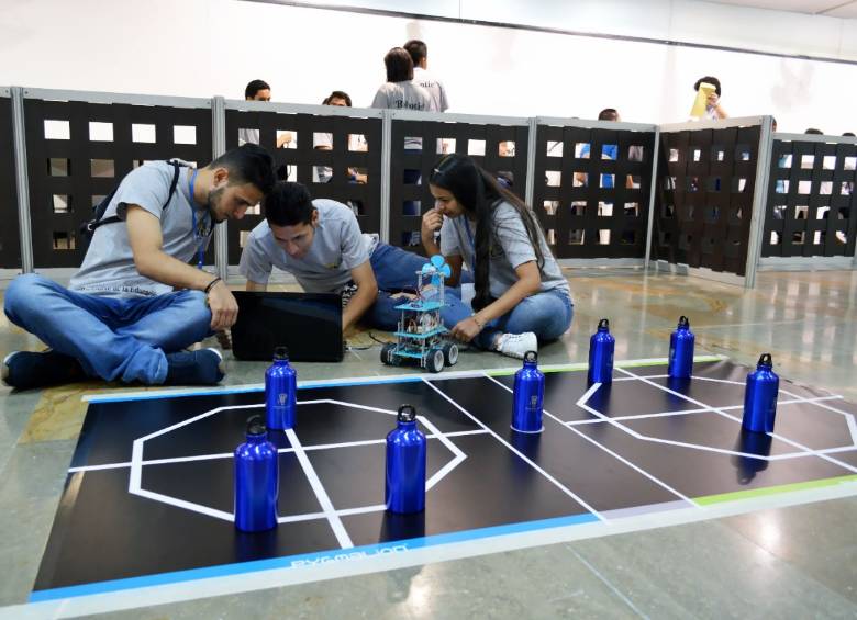 El Campeonato RoboRAVE Latinoamérica es un campeonato clasificatorio al mundial de robótica RoboRAVE International. FOTO: Cortesía Pygmaleon