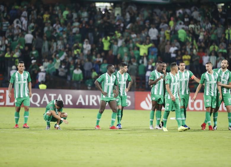 Nacional no pudo clasificar a fase de grupos a pesar de ser superior en los 90 minutos reglamentarios. FOTO ROBINSON SÁENZ