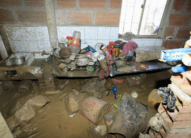 Van 67 viviendas destruidas y 104 averiadas. La comunidad de la vereda El Botón ha sido una de las más afectadas. FOTO: JAIME PÉREZ