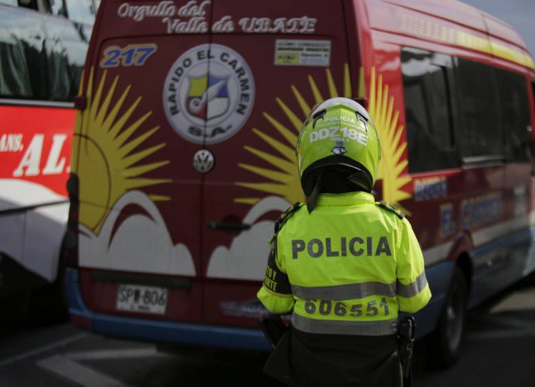 La Fuerza Pública monitoreará las vías durante las fiestas decembrinas. FOTO: Colprensa