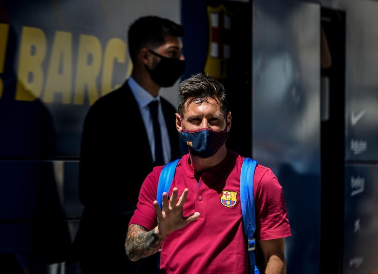 Lionel Messi es la gran esperanza del Barcelona para superar al Bayern. FOTO AFP
