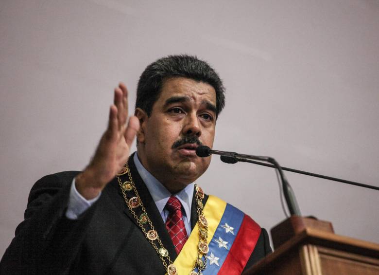 El presidente venezolano, Nicolás Maduro le envió un mensaje en inglés a Donald Trump. FOTO: COLPRENSA