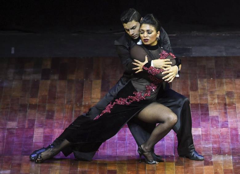 Esta imagen fue tomada en 2018 cuando la pareja colombiana ocupó el segundo lugar. FOTO AFP