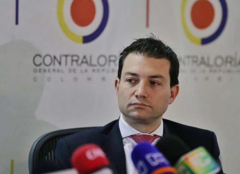 El contralor general, Carlos Felipe Córdoba. FOTO: Colprensa. 