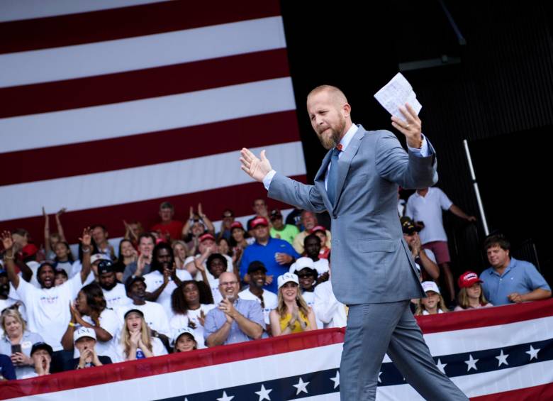 El presidente Trump anunció que reemplazará a Brad Parscale como su gerente de campaña con el asistente político Foto: AFP