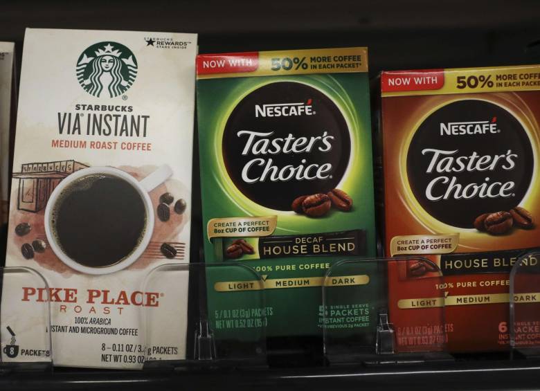 La alianza de las multinacionales Nestlé y Starbucks costará US$7.150 millones. Foto: AFP.