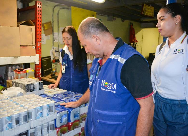 Imagen de referencia de una de las inspecciones llevadas a cabo por la Acaldía de Itagüí. FOTO CORTESÍA