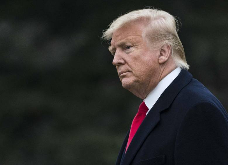El presidente de Estados Unidos, Donald Trump. FOTO: AFP