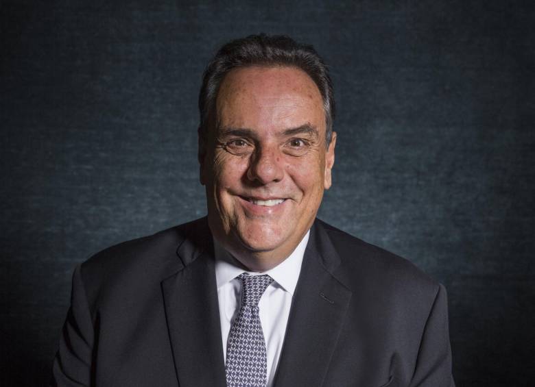 Jorge Mario Velásquez, presidente del Grupo Argos, destacó el esfuerzo de esfuerzo y dedicación de los más de 14.000 colaboradores. FOTO: Carlos Velásquez 