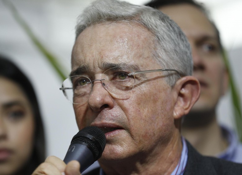 Expresidente y senador, Álvaro Uribe Vélez. FOTO Manuel Saldarriaga