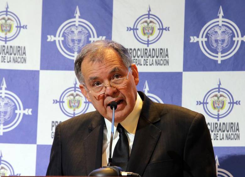 El Procurador Alejandro Ordóñez dijo ser consciente que su posición es la única negativa, puesto que los otros integrantes del Consejo Nacional de Estupefacientes ya anunciaron su voto positivo. FOTO COLPRENSA