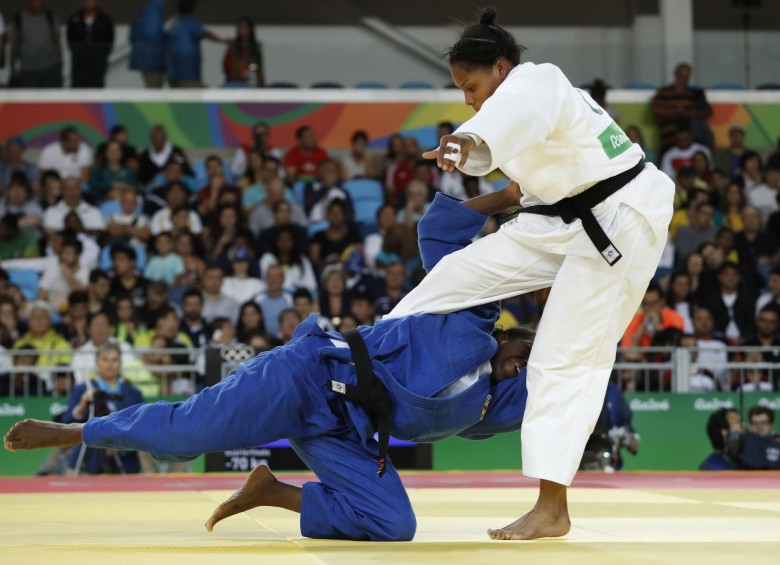 Dos combates separan a Yuri Alvear del oro olímpico. FOTO AFP