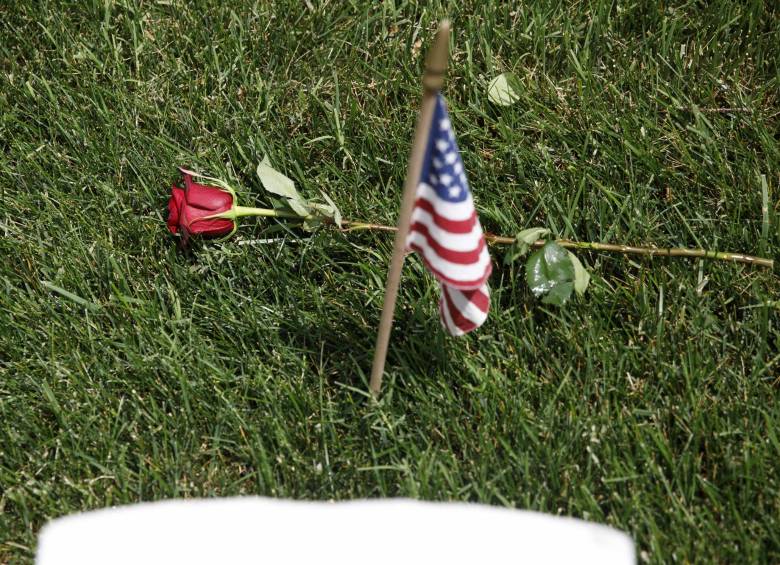 Este lunes se conmemora el ‘Memorial Day’ en honor a los soldados norteamericanos caídos en la guerra. FOTO AFP