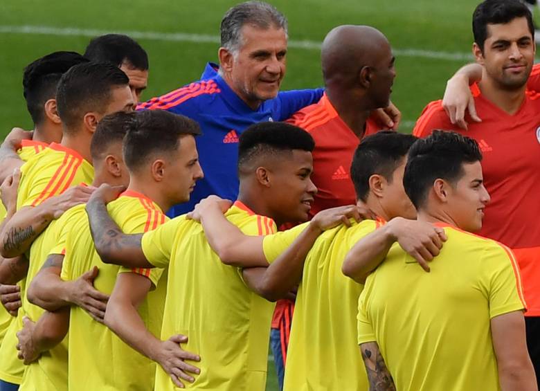 Selección Colombia que compite en la Copa América-2020. FOTO AFP