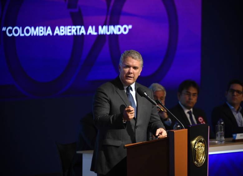 El presidente Iván Duque. FOTO COLPRENSA