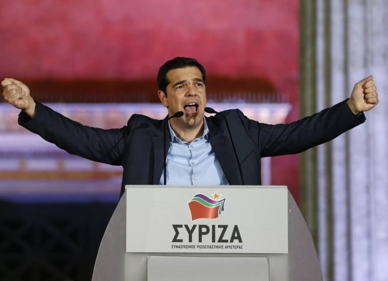 El líder de la izquierdista Syriza, Alexis Tsipras.