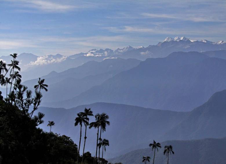  Paisajes desde la Reserva El Dorado, en la Sierra Nevada de Santa Marta. FOTO Henry Agudelo