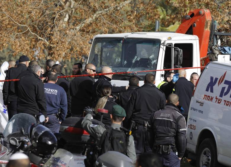 Camión atropelló a cuatro personas en paseo turístico de Jerusalén