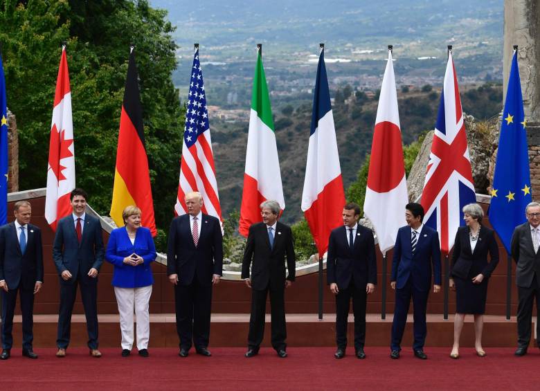 Ya se encuentran reunidos en el sur de Italia los presidentes de las naciones industrializadas más poderosas. Foto: AFP