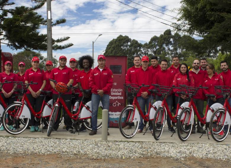 El 90 por ciento de los funcionarios de Bici-río son del municipio de Rionegro. FOTOs cortesía bici-río