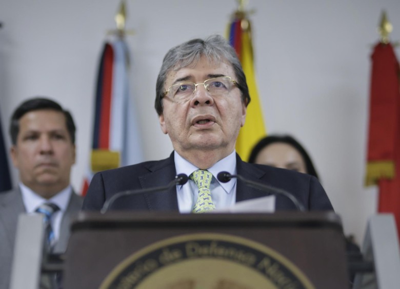 Ministro de Defensa Carlos Holmes Trujillo. FOTO: Colprensa