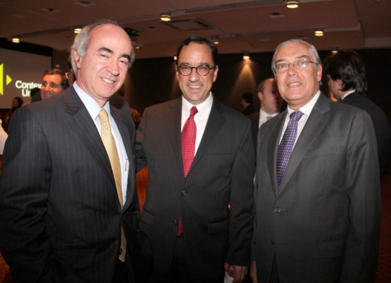 Alberto Gutiérrez, Andrés Ortiz y Daniel Mazuera.