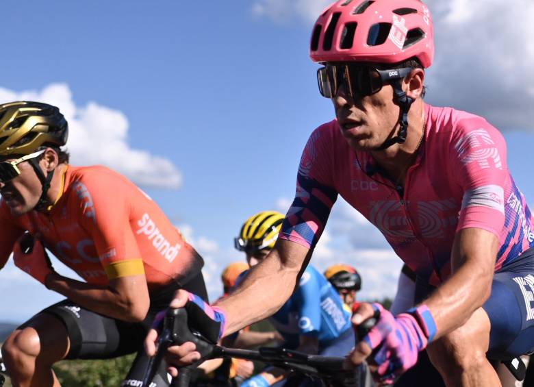 Rigoberto Urán fue subcampeón del Tour en 2017. FOTO: AFP