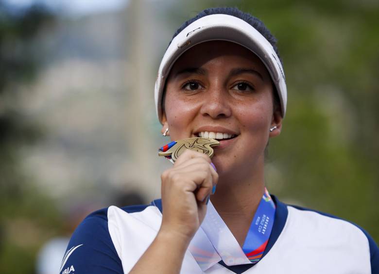 Sara López, arquera. FOTO COLPRENSA 