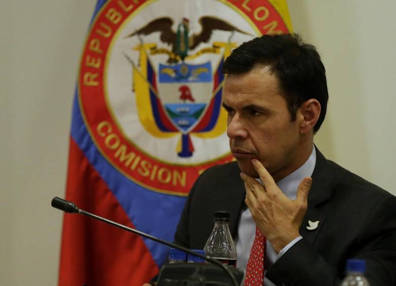 El ministro del Interior, Guillermo Rivera, afirmó que los partidos deben estar pendientes del curso de las investigaciones de sus candidatos. FOTO COLPRENSA 